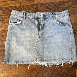 Denim Mini Skirt